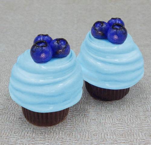 Click to view detail for HG-204 Mini Chocolate Cupcake, Blueberry $63